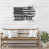 Custom-Deer-Turkey-And-Bass-Fishing-US-Flag-Metal-Wall-Art-LED-Light-5-1