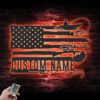 Custom-Deer-Turkey-And-Bass-Fishing-US-Flag-Metal-Wall-Art-LED-Light-6