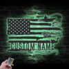 Custom-Deer-Turkey-And-Bass-Fishing-US-Flag-Metal-Wall-Art-LED-Light-7-2