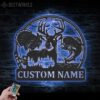 Custom-Deer-Turkey-And-Mahi-Mahi-Fishing-Metal-Wall-Art-LED-Light