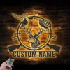 Custom-Deer-Turkey-Duck-Hunting-Metal-Wall-Art-LED-Light-2