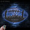 Custom-Denver-Skyline-American-Football-Metal-Wall-Art-LED-Light-3