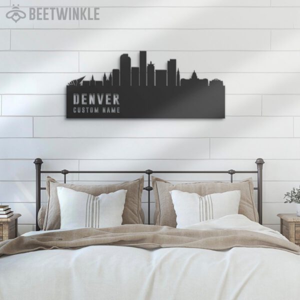 Custom-Denver-Skyline-Metal-Wall-Art-LED-Light-8