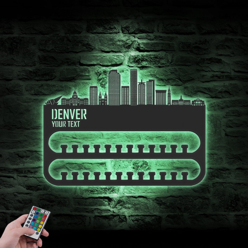 Custom-Denver-Skyline-Sport-Medal-Hanger-With-Led-Light_4