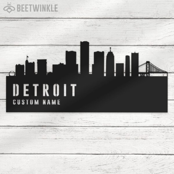 Custom-Detroit-Skyline-Metal-Wall-Art-LED-Light