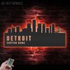 Custom-Detroit-Skyline-Metal-Wall-Art-LED-Light-7