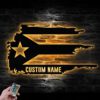 Custom-Distressed-Puerto-Rico-Flag-Metal-Wall-Art-LED-Light-5