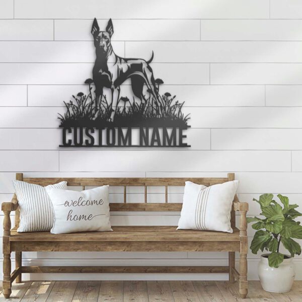 Custom-Doberman-Pinscher-Metal-Wall-Art-LED-Light_5