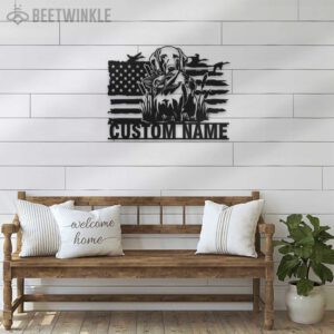 Custom-Dog-Hunting-US-Flag-Metal-Wall-Art-LED-Light_2