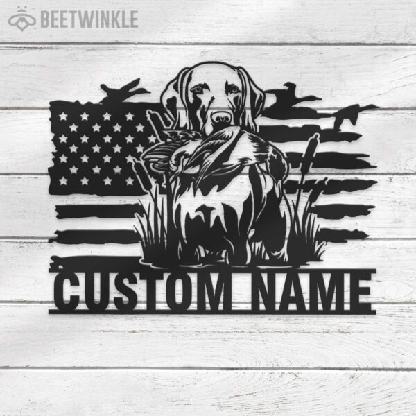 Custom-Dog-Hunting-US-Flag-Metal-Wall-Art-LED-Light_6