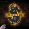 Custom-Dollar-Money-Symbol-Metal-Wall-Art-LED-Light