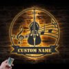 Custom-Double-Bass-Musical-Instrument-Metal-Wall-Art-LED-Light-3