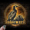 Custom-Double-Crested-Cormorant-Metal-Wall-Art-LED-Light-2