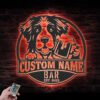 Custom-Drentsche-Patrijshond-Thirsty-Beer-Pub-Metal-Wall-Art-LED-Light_6