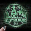 Custom-Drentsche-Patrijshond-Thirsty-Beer-Pub-Metal-Wall-Art-LED-Light_8