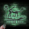 Custom-Dromedary-Camel-Metal-Wall-Art-LED-Light-5