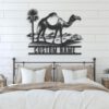 Custom-Dromedary-Camel-Metal-Wall-Art-LED-Light-7