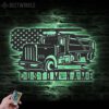 Custom-Drump-Truck-Driver-Metal-Wall-Art-LED-Light-8