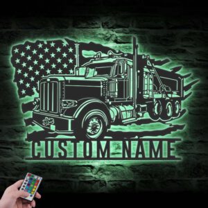 Custom-Drump-Truck-Driver-Metal-Wall-Art-LED-Light-Gift-For-Dad_1