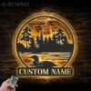 Custom-Duck-Cabin-Metal-Wall-Art-LED-Light-5