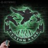 Custom-Duck-Hunting-Metal-Wall-Art-LED-Light-10