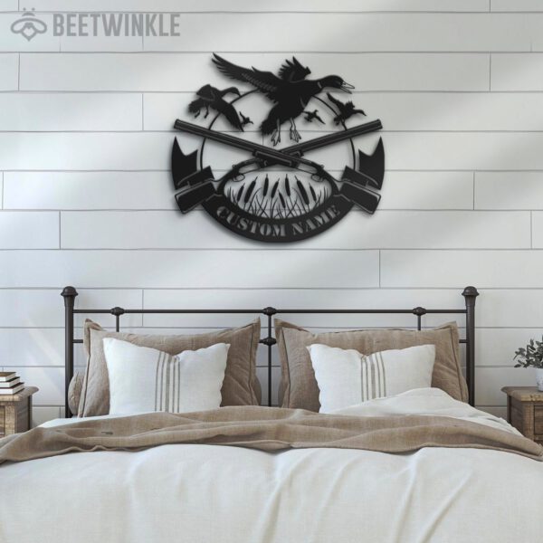 Custom-Duck-Hunting-Metal-Wall-Art-LED-Light-8-2