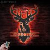 Custom-ELK-Deer-Hunting-Metal-Wall-Art-LED-Light