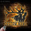 Custom-ELK-Deer-Hunting-Metal-Wall-Art-LED-Light-4-2