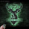 Custom-ELK-Deer-Hunting-Metal-Wall-Art-LED-Light-5