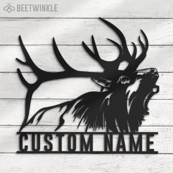 Custom-ELK-Deer-Hunting-Metal-Wall-Art-LED-Light-7-3