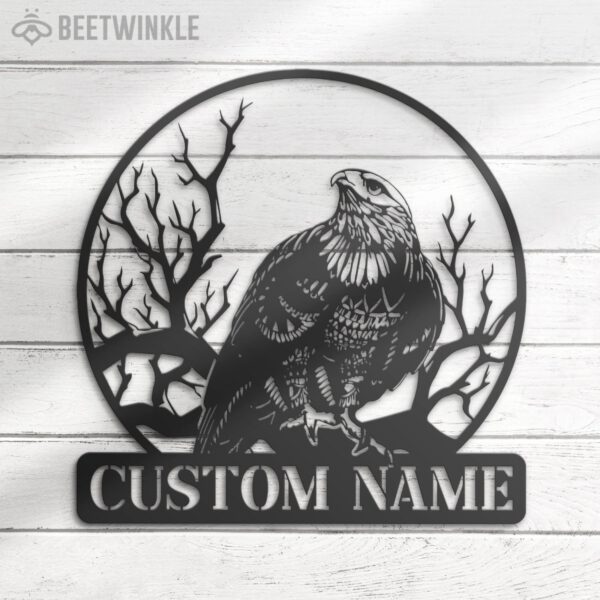 Custom-Eagle-Metal-Wall-Art-LED-Light-5