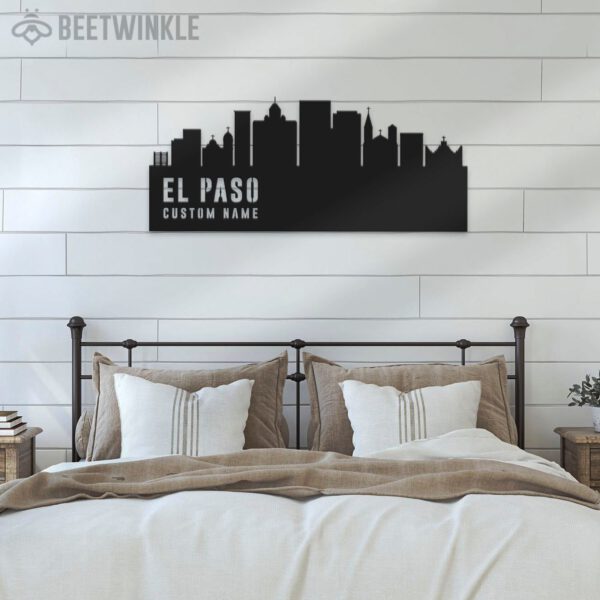 Custom-El-Paso-Skyline-Metal-Wall-Art-LED-Light-2