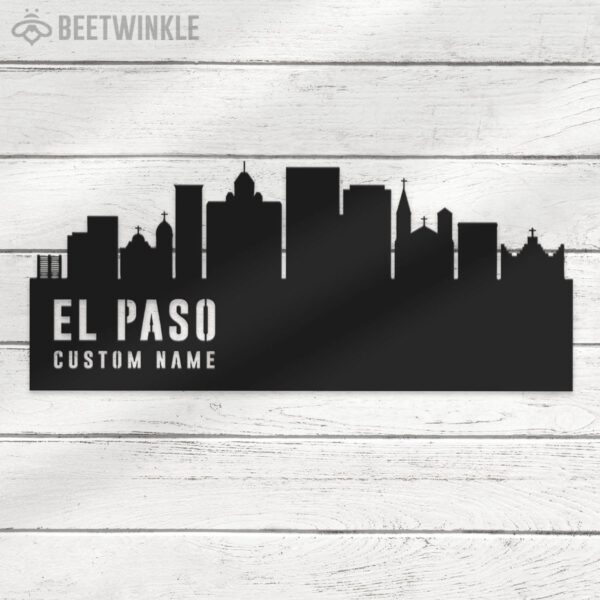 Custom-El-Paso-Skyline-Metal-Wall-Art-LED-Light-6