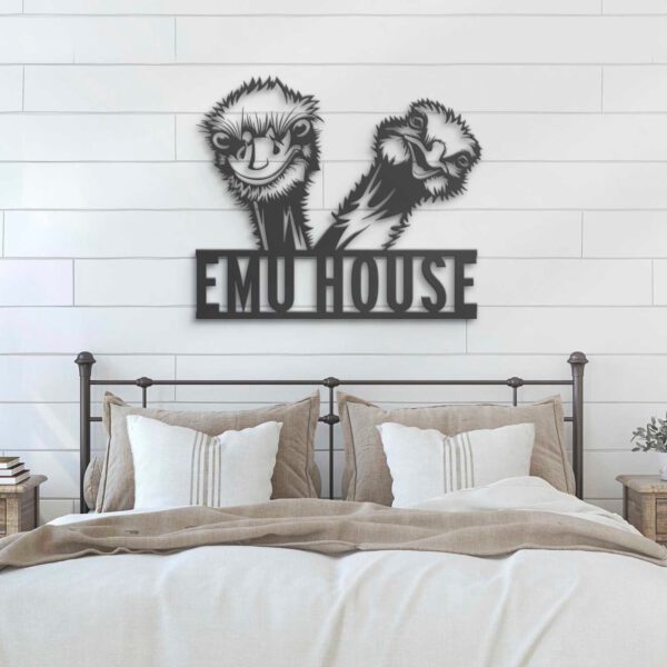 Custom-Emu-Farmhouse-Metal-Wall-Art-LED-Light-4