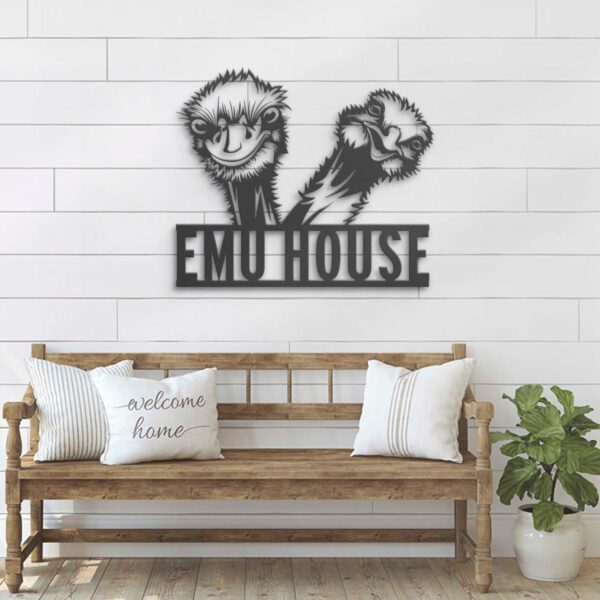 Custom-Emu-Farmhouse-Metal-Wall-Art-LED-Light-8