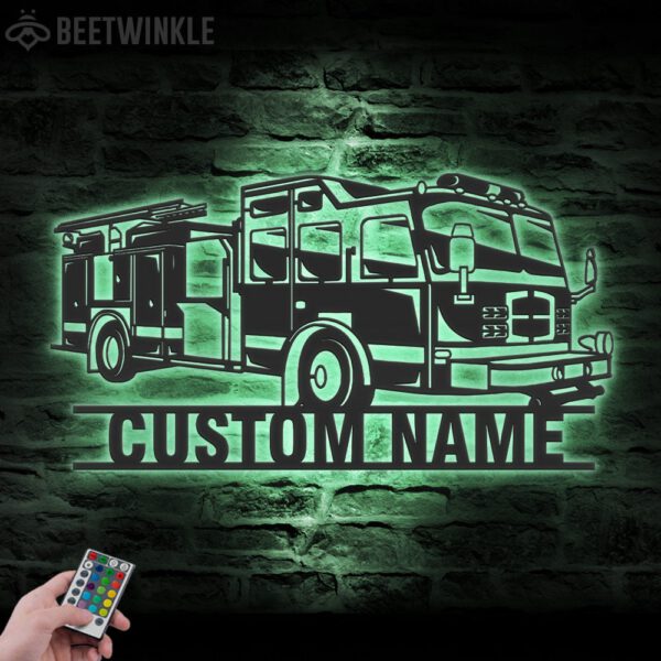 Custom-Engine-Fire-Truck-Driver-Metal-Wall-Art-LED-Light_6