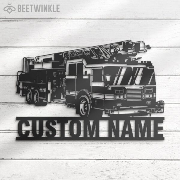 Custom-Engine-Fire-Truck-Driver-Metal-Wall-Art-LED_3