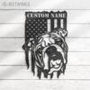 Custom-English-Bulldog-US-Flag-Metal-Wall-Art-LED-Light_5