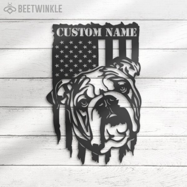 Custom-English-Bulldog-US-Flag-Metal-Wall-Art-LED-Light_5