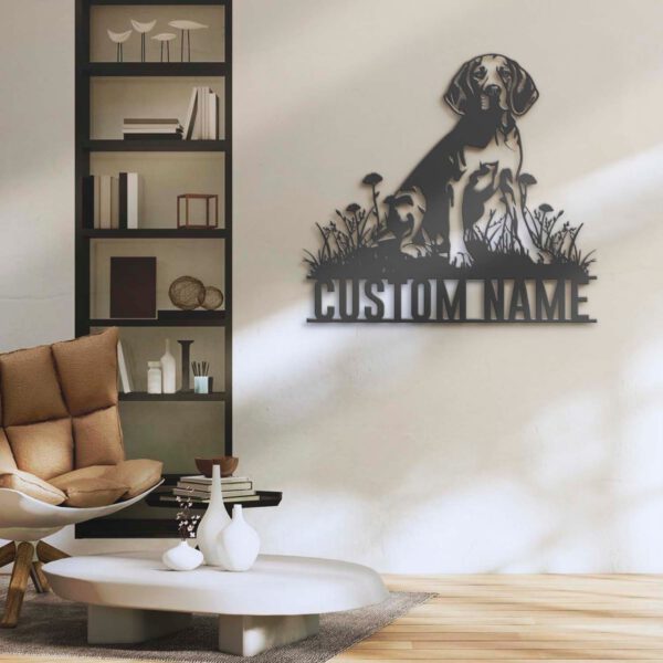 Custom-English-Foxhound-Metal-Wall-Art-LED-Light_1