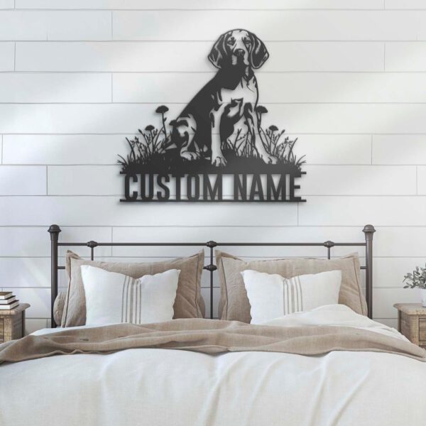 Custom-English-Foxhound-Metal-Wall-Art-LED-Light_4