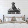 Custom-English-Pointer-Metal-Wall-Art-LED-Light_7