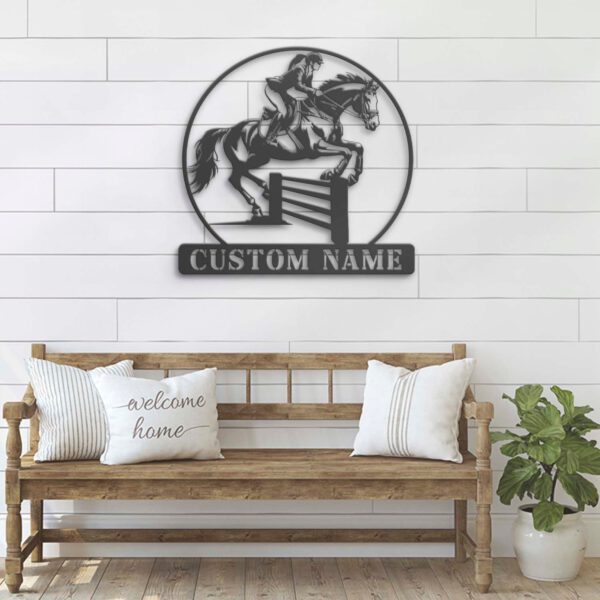 Custom-Equestrian-Metal-Wall-Art-LED-Light-8-1