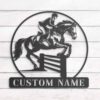 Custom-Equestrian-Metal-Wall-Art-LED-Light-8