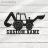 Custom-Excavator-Driver-Metal-Wall-Art-LED-Light_3