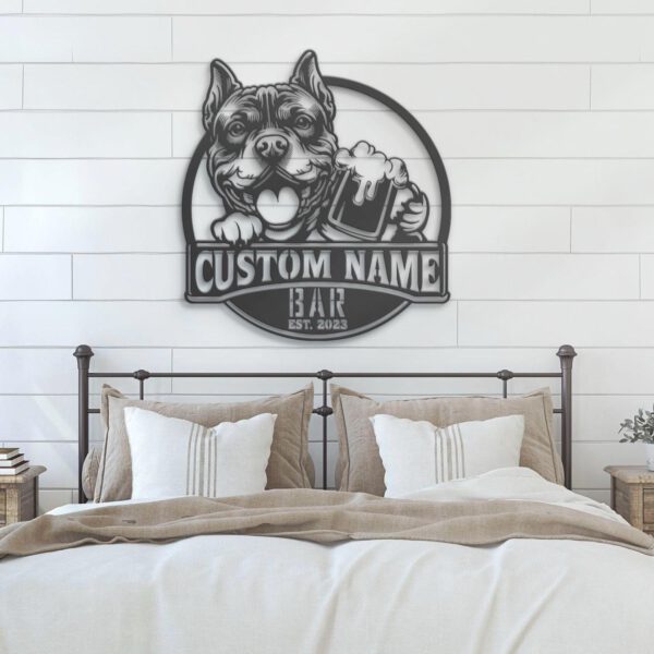 Custom-Extreme-Version-Of-An-American-Bully-Thirsty-Beer-Pub-Metal-Wall-Art-LED-Light_4