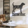 Custom-FLoral-American-English-Coonhound-Metal-Wall-Art-LED-Light_2