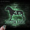 Custom-FLoral-American-Staffordshire-Terrier-Metal-Wall-Art-LED-Light_6