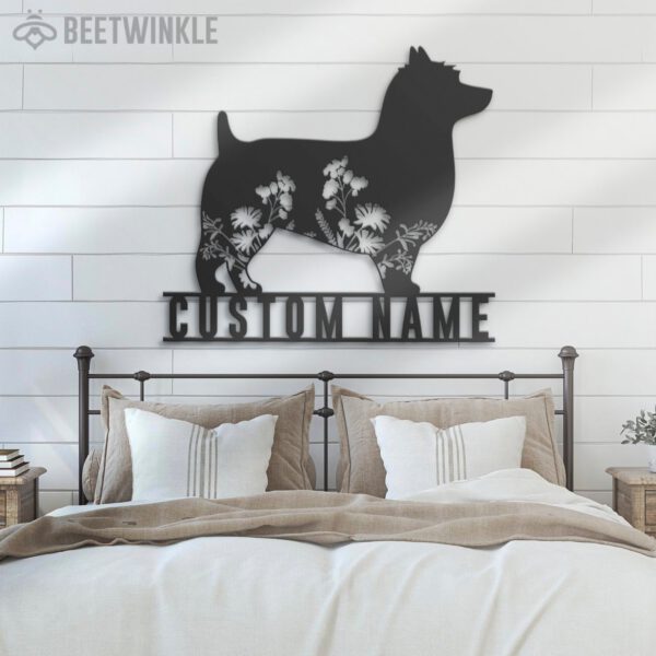 Custom-FLoral-Australian-Terrier-Metal-Wall-Art-LED-Light_7