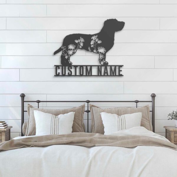 Custom-FLoral-Basset-Fauve-de-Bretagne-Metal-Wall-Art-LED-Light_7